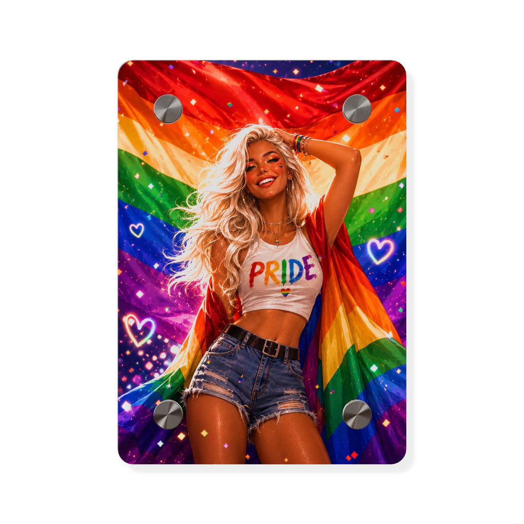 'PRIDE' Girl #1 - Acrylic Panel
