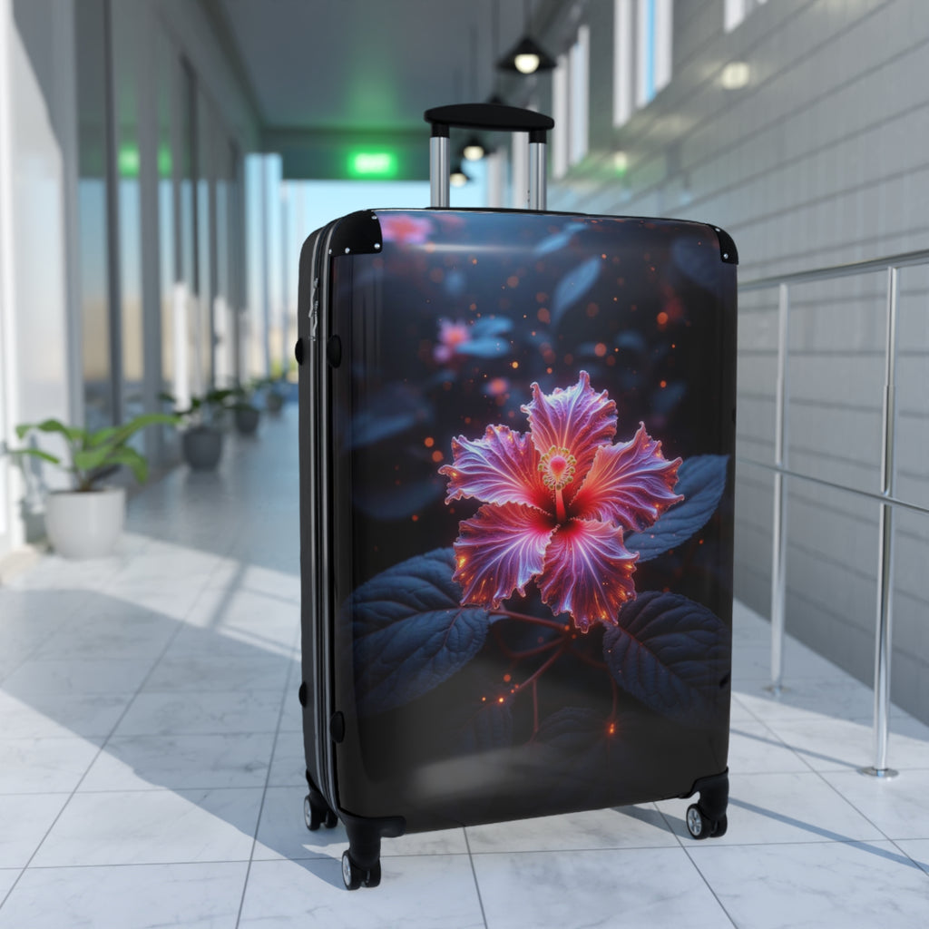 Starlight Hibiscus Luggage