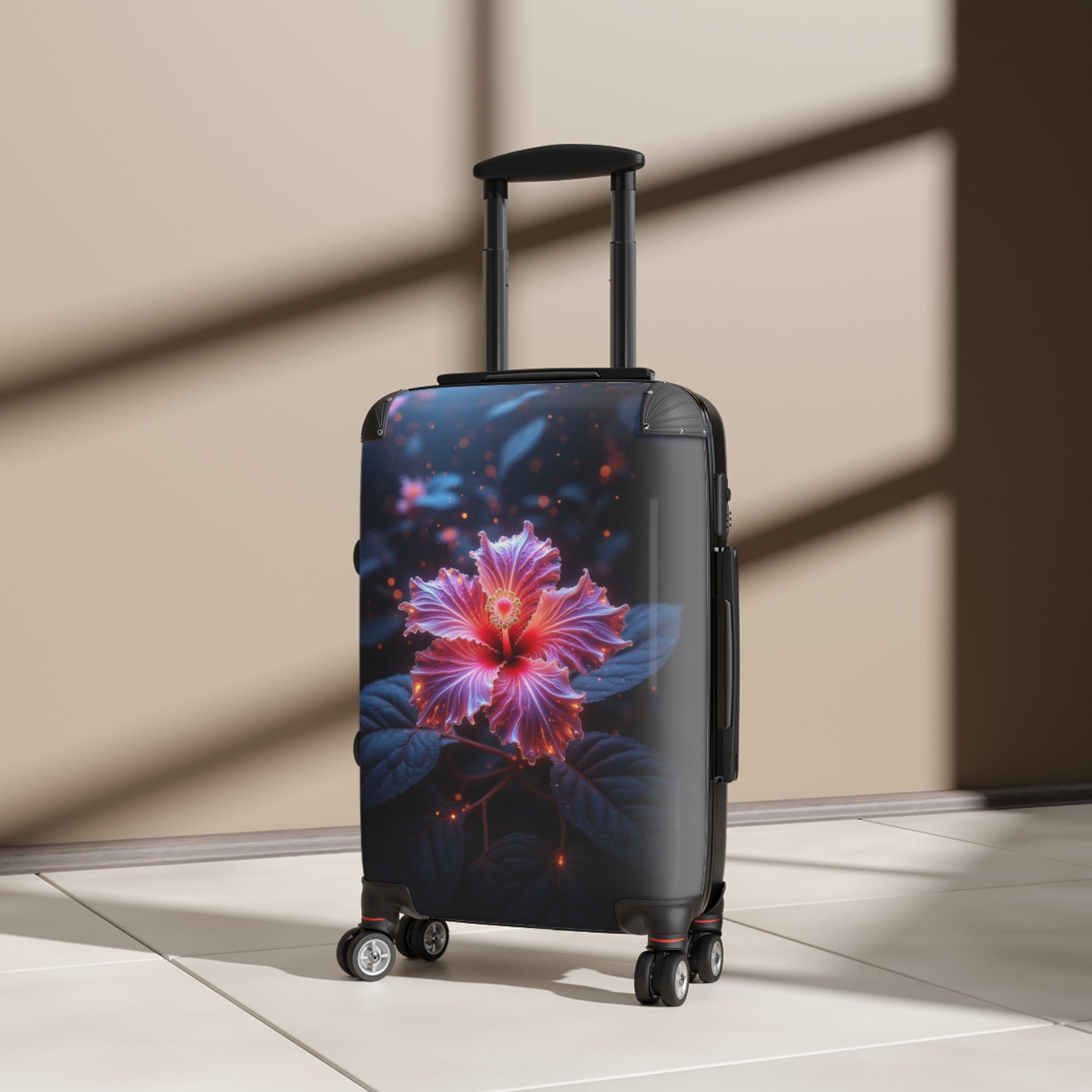 Starlight Hibiscus Luggage