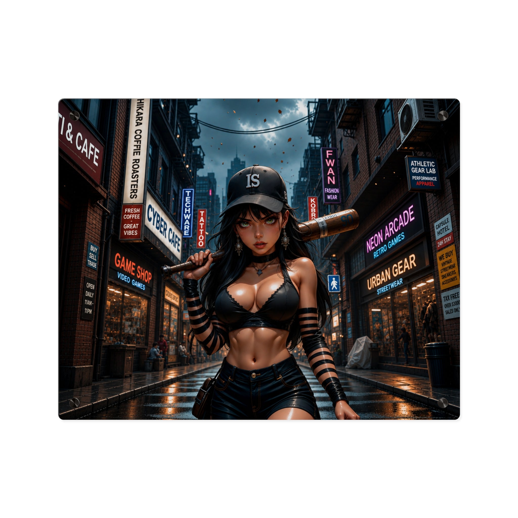 Ruby Riot - Acrylic Panel