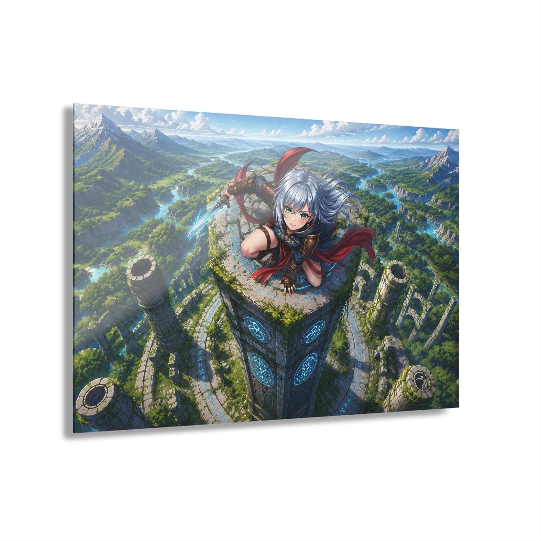 Lyra Silverglade Acrylic Print #1 – Premium Fantasy Wall Art