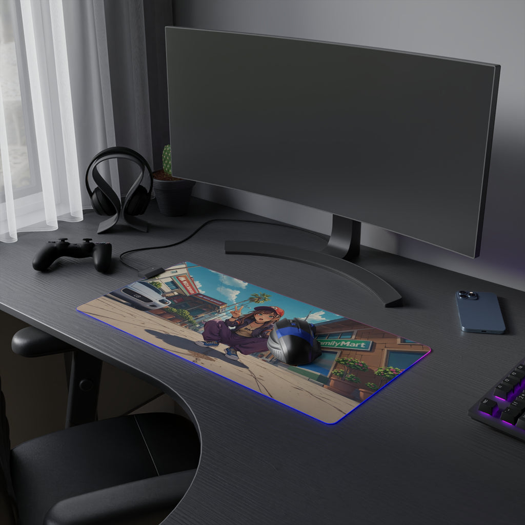 Urban Sweet Wise - LED Gaming Mouse Pad