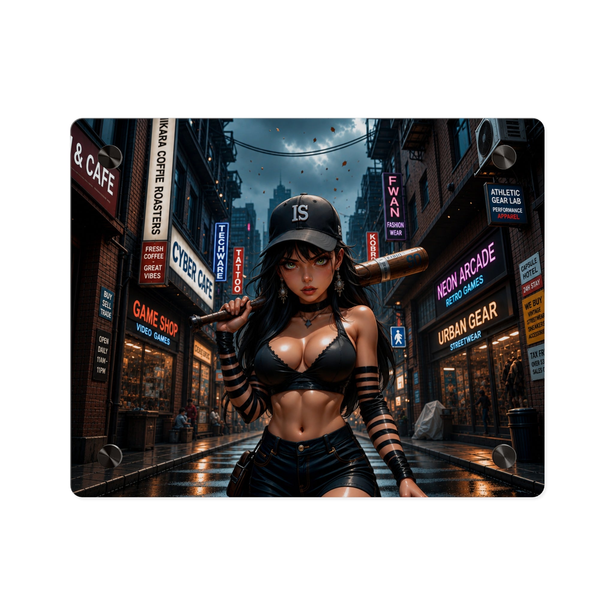 Ruby Riot - Acrylic Panel