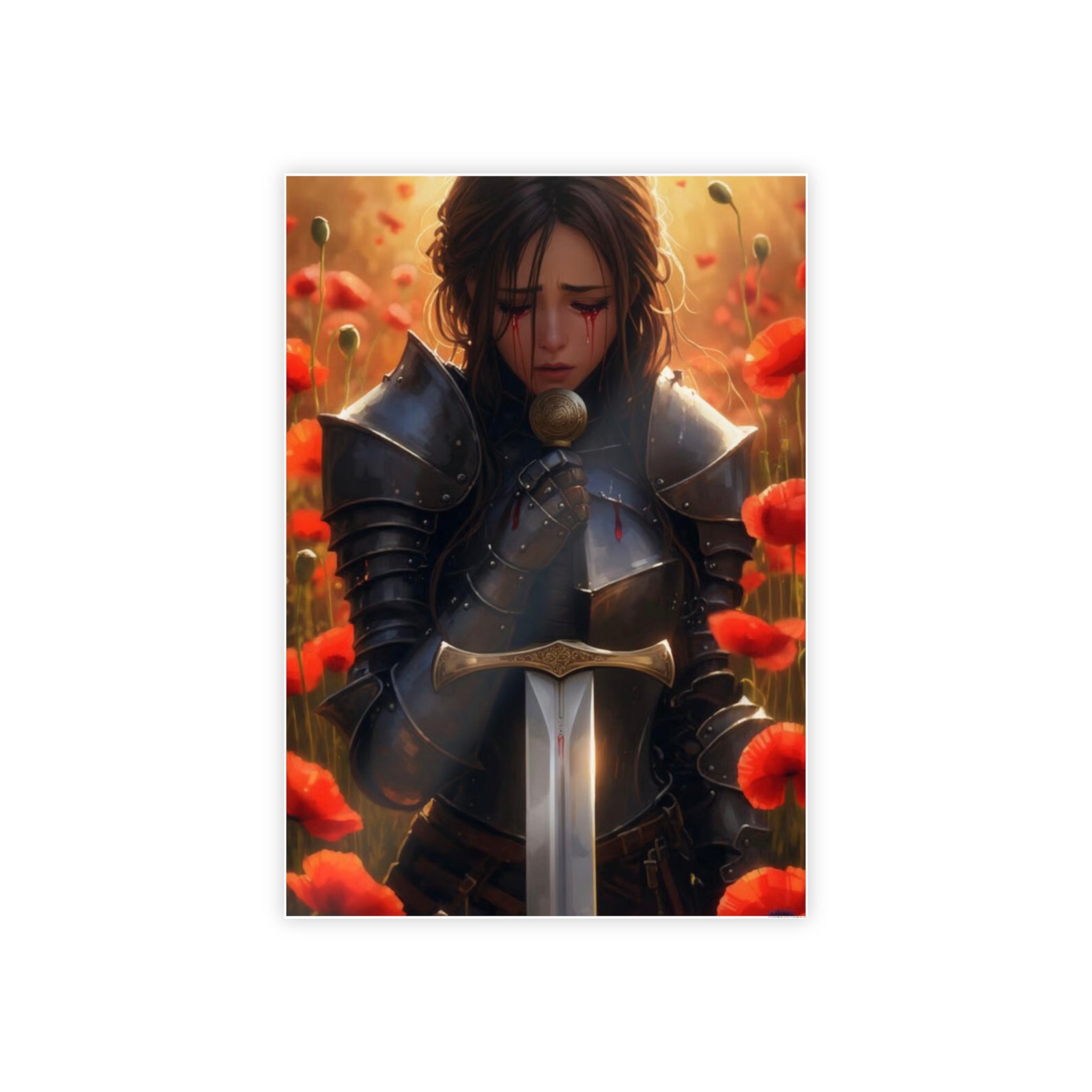 Field of Remembrance - Glossy Poster