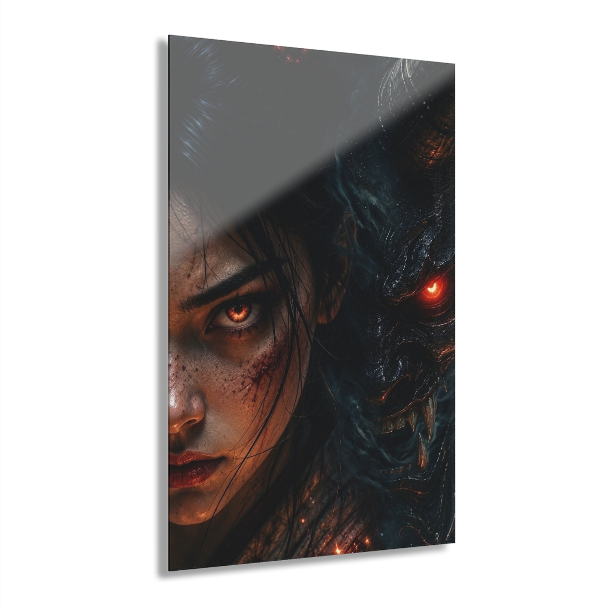 Ketsueki & Akuma #1 - Acrylic Print