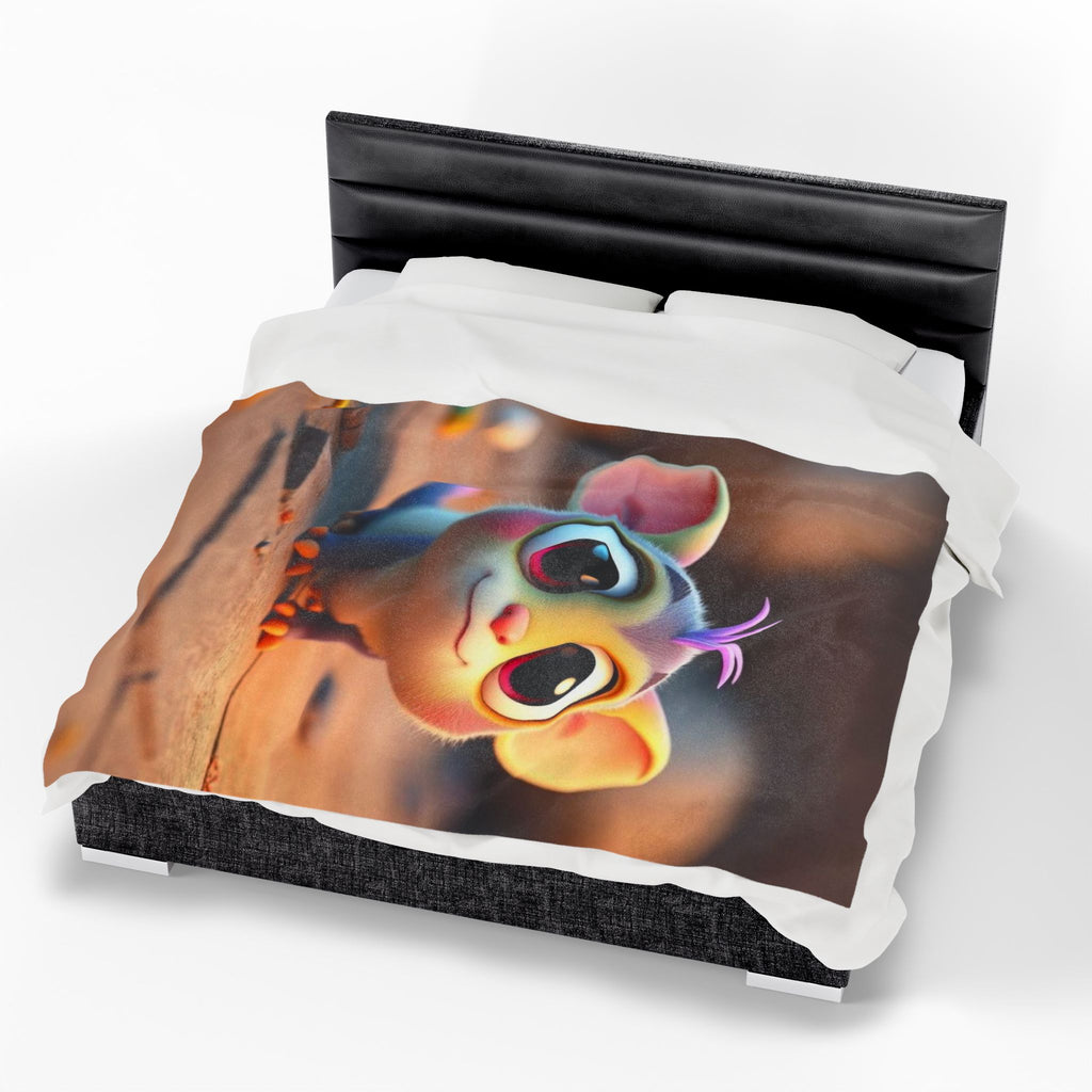 Ziggy - Plush Velveteen Blanket