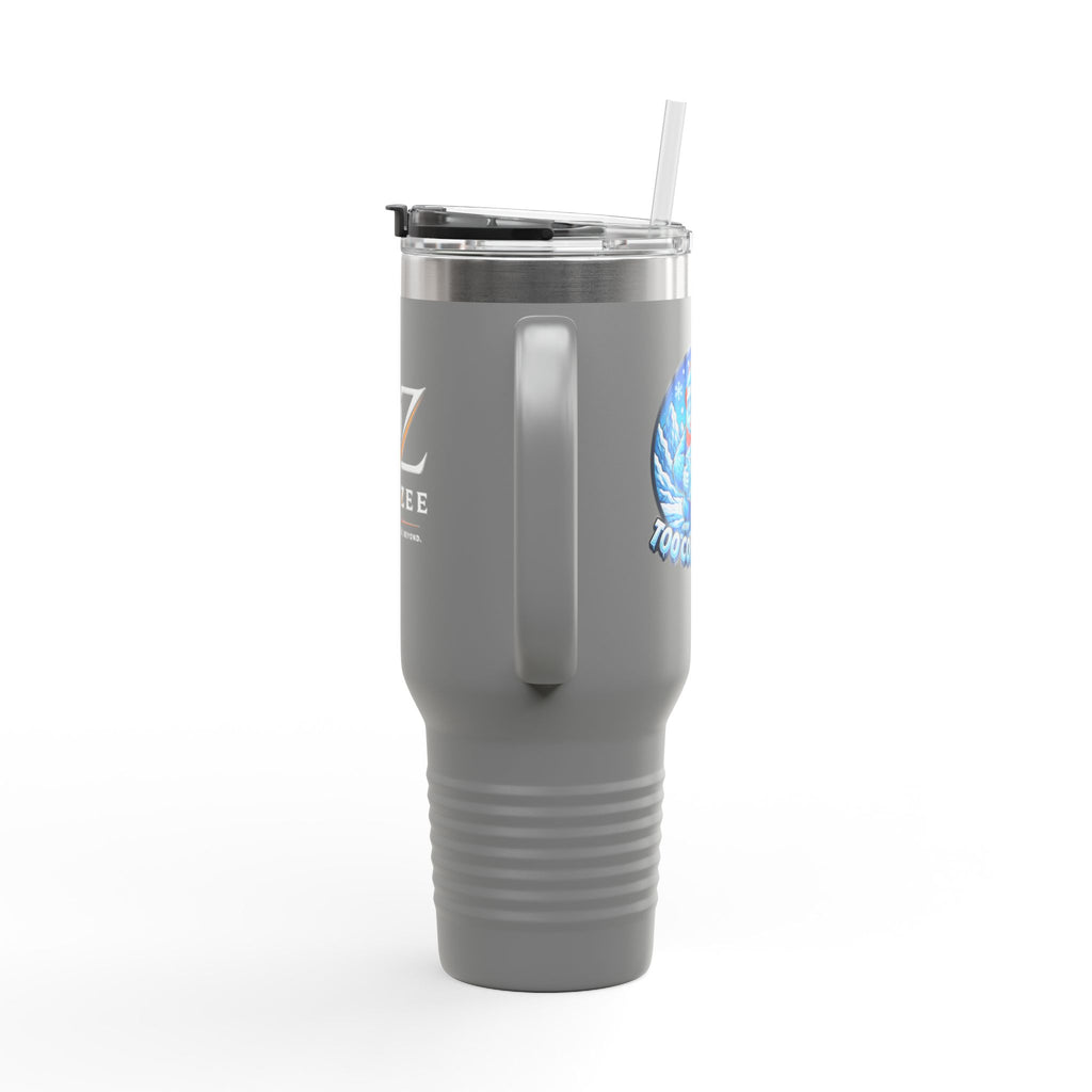 40oz Insulated Travel Mug - "Too Cold To Hold"