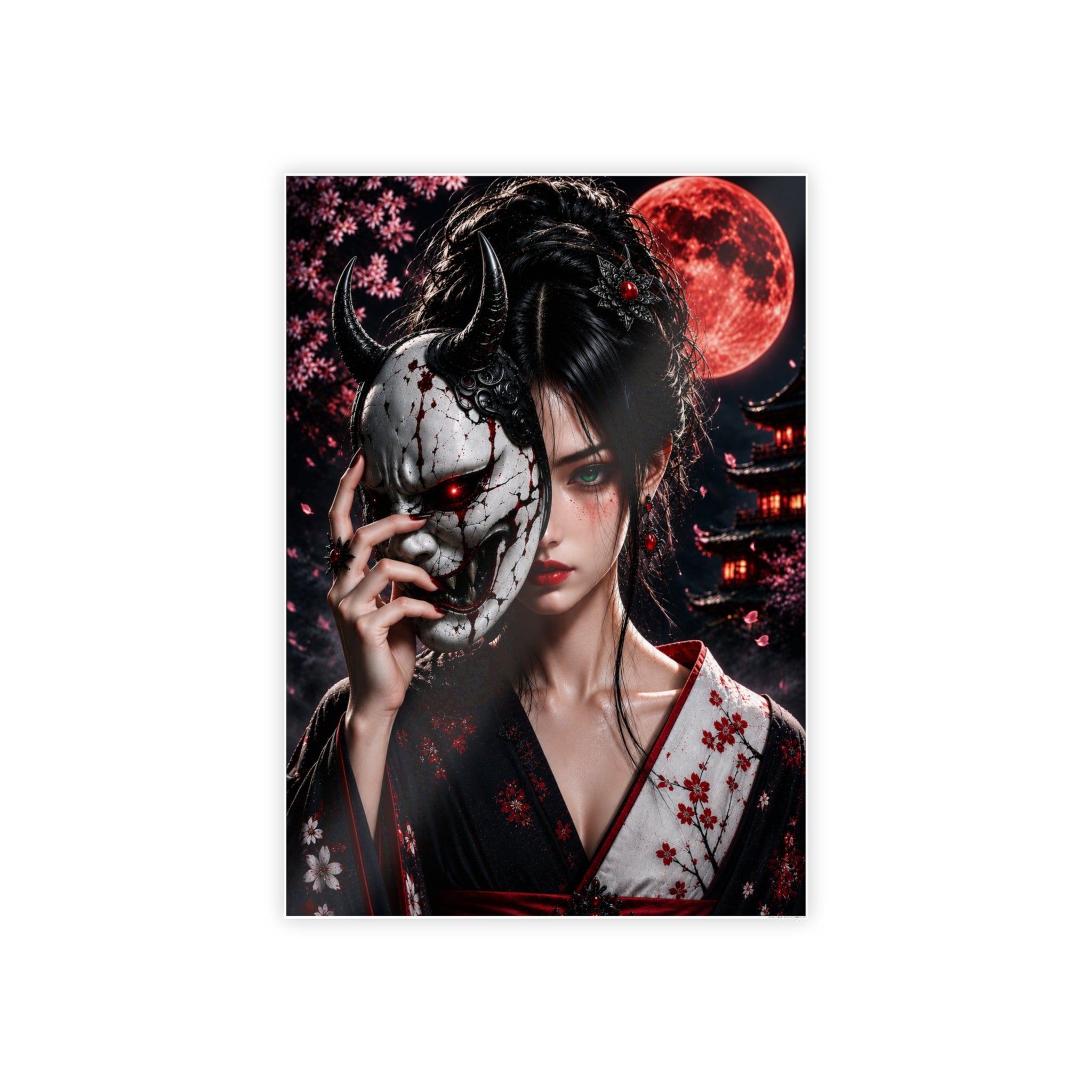 Dark Geisha #1 - Glossy Poster