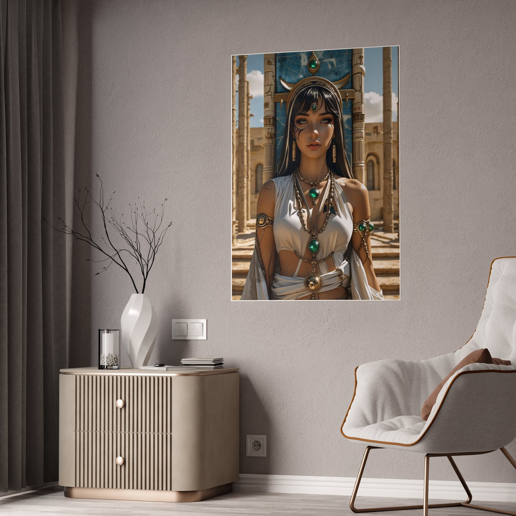 Egyptian Goddess - Glossy Poster