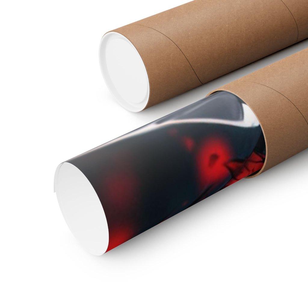 Crimson Fury - Matte Poster