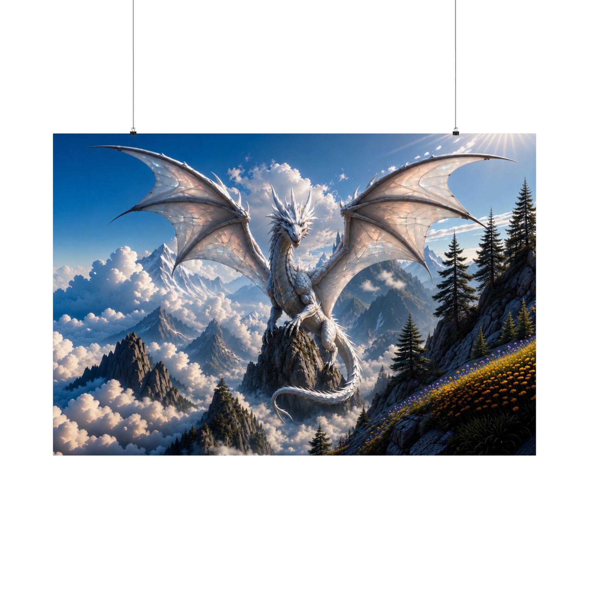 Dragon Mountain - Matte Poster