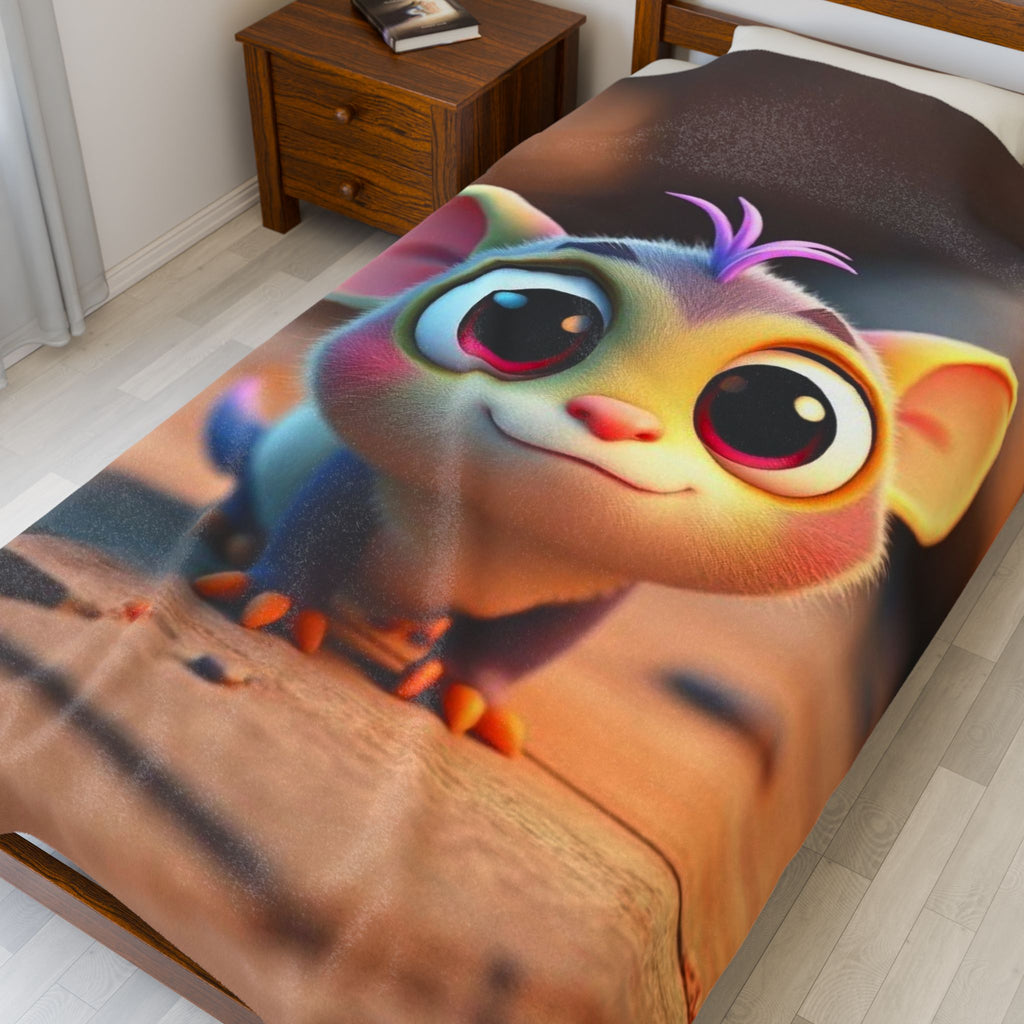 Ziggy - Plush Velveteen Blanket