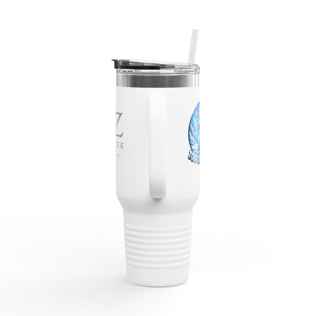 40oz Insulated Travel Mug - "Too Cold To Hold"