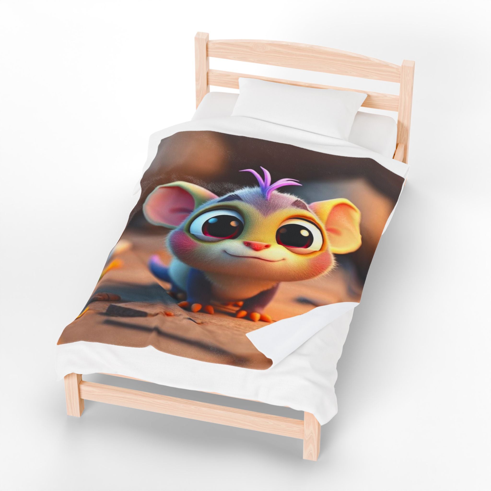 Ziggy - Plush Velveteen Blanket