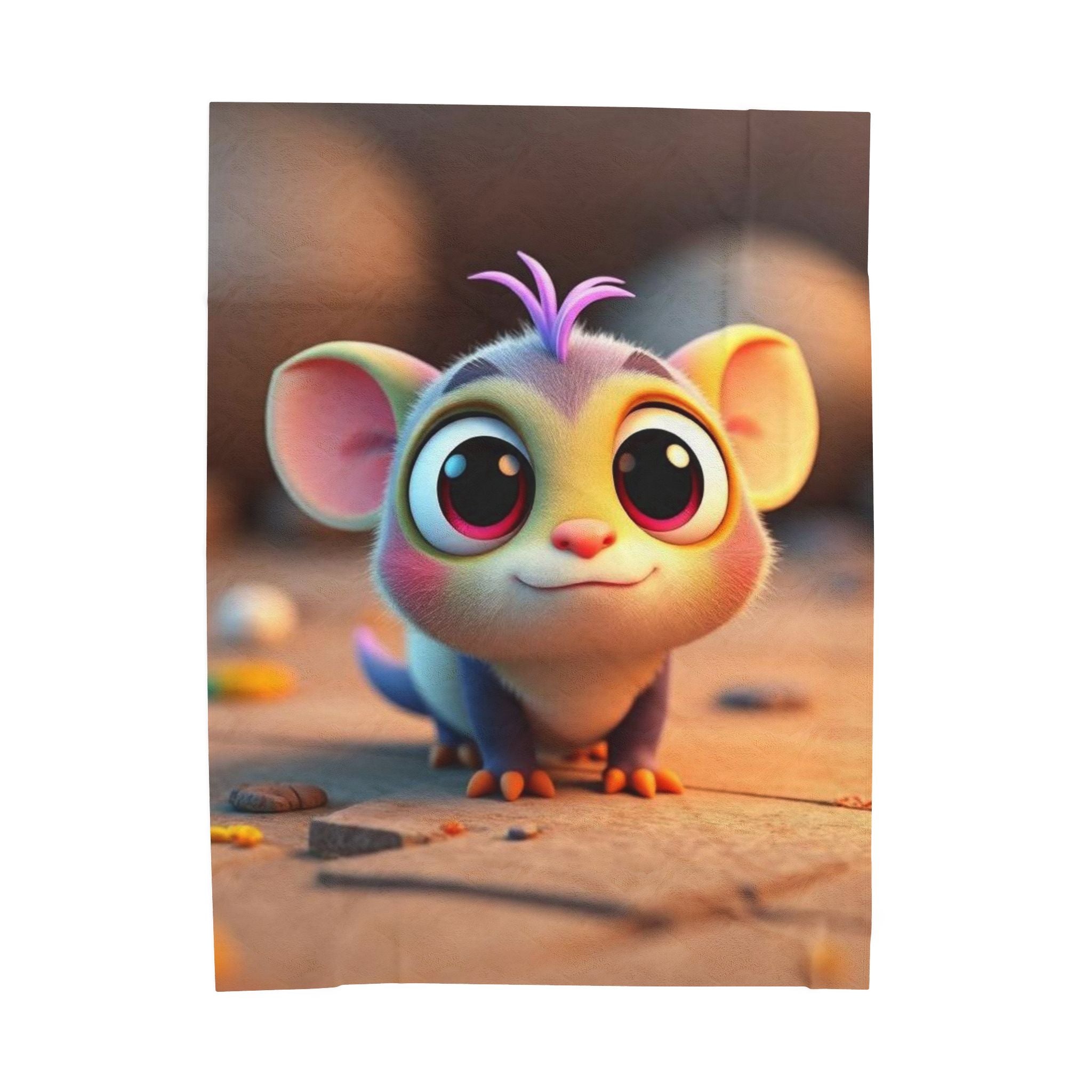 Ziggy - Plush Velveteen Blanket