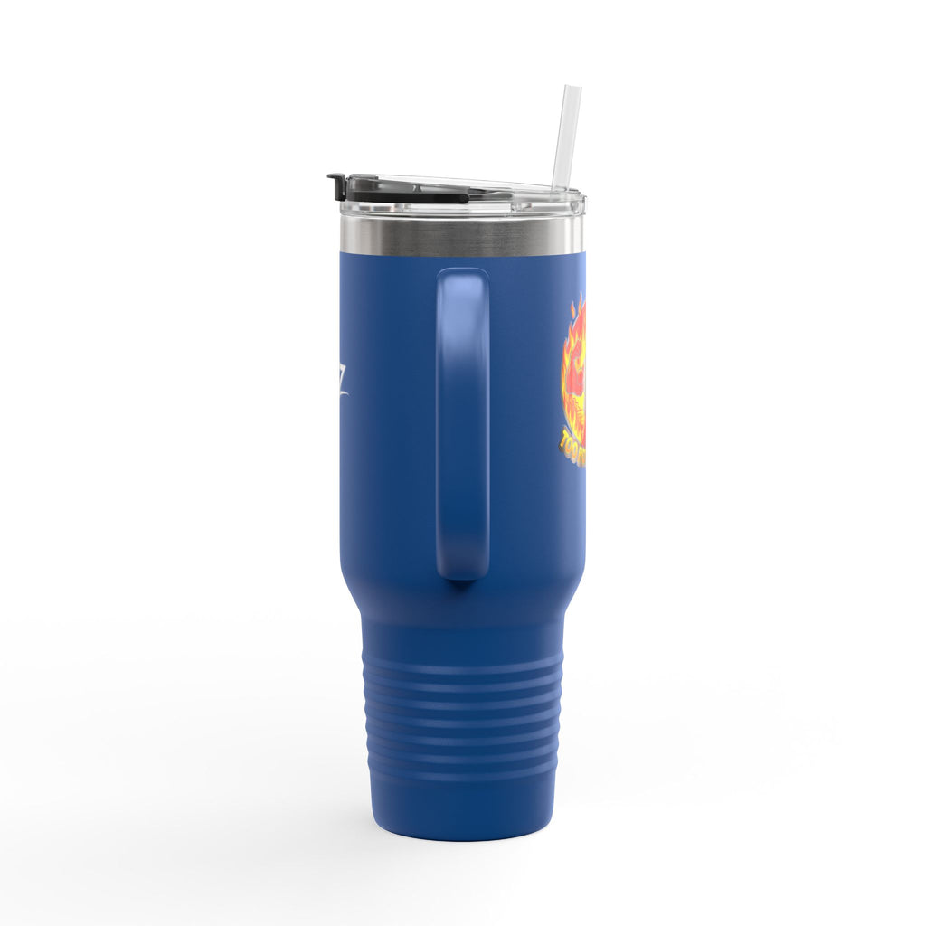 40oz Insulated Travel Mug - "Too Hot To Handle"