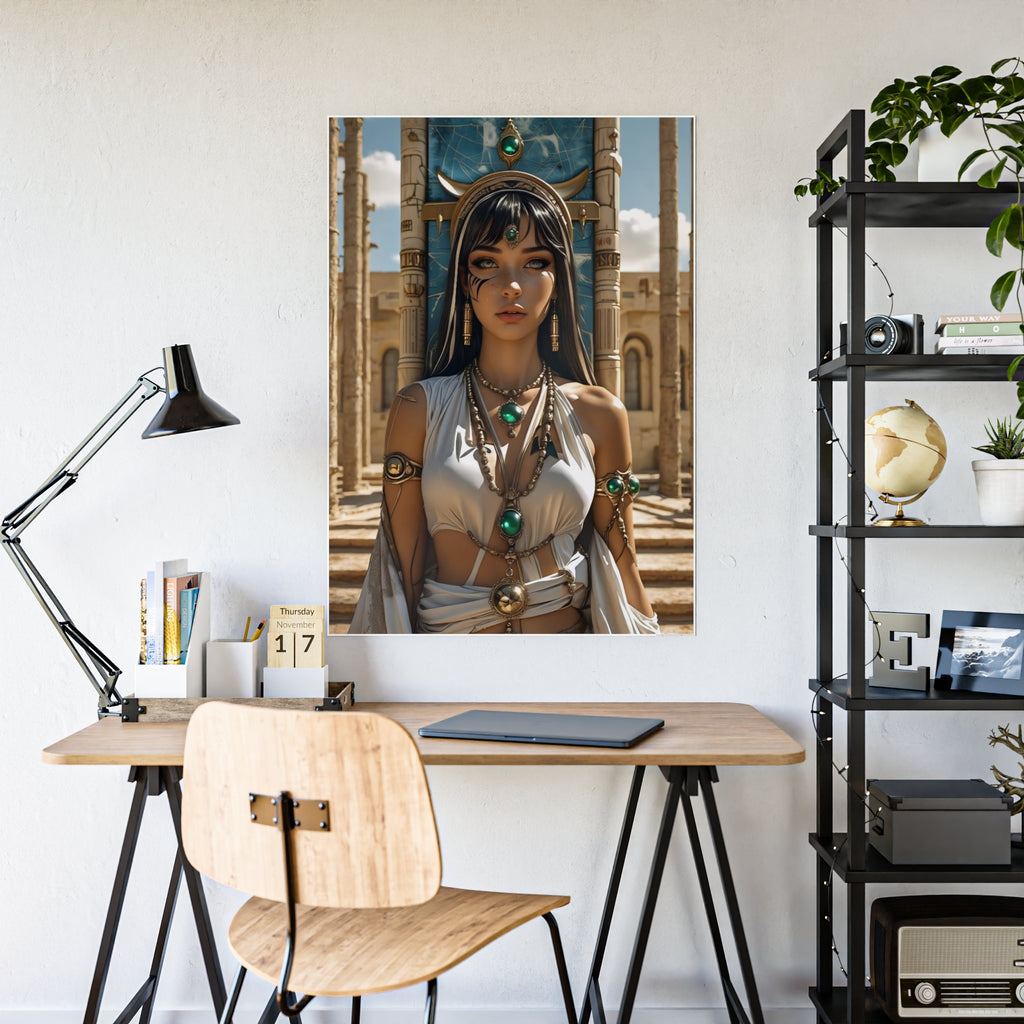 Egyptian Goddess - Glossy Poster