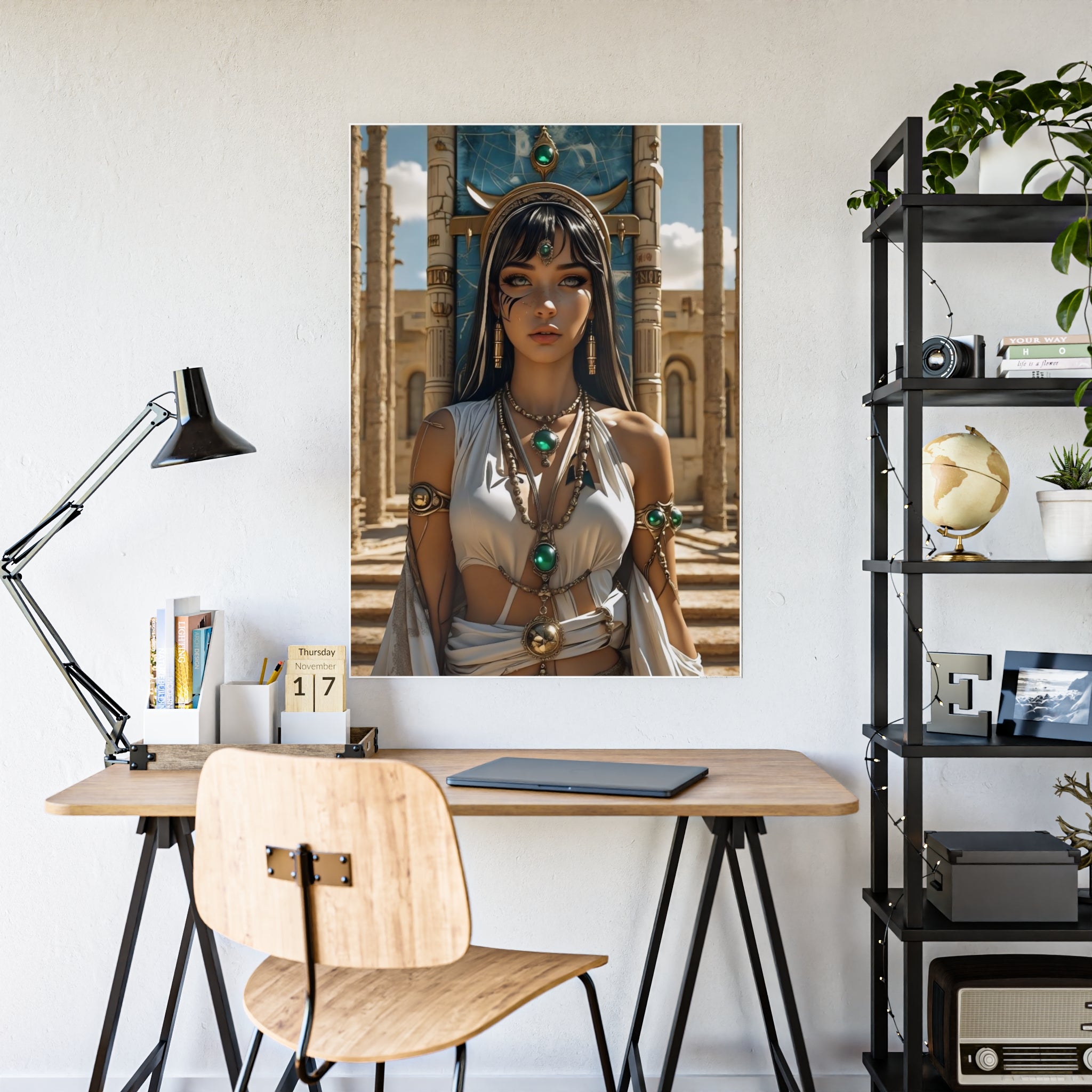 Egyptian Goddess - Glossy Poster