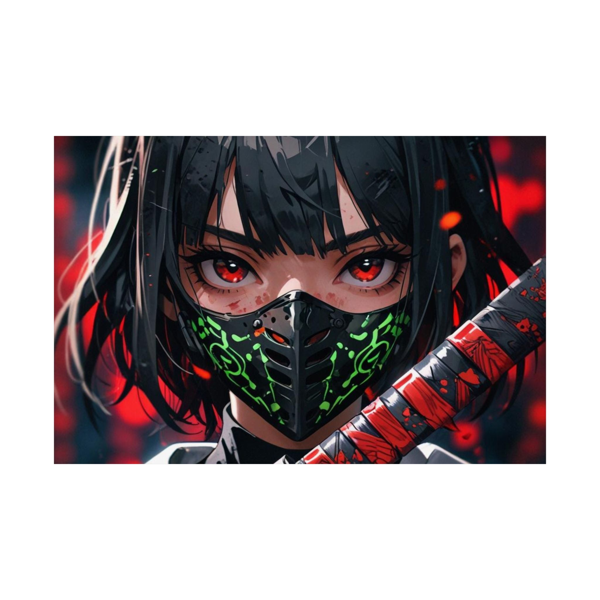 Crimson Fury - Matte Poster