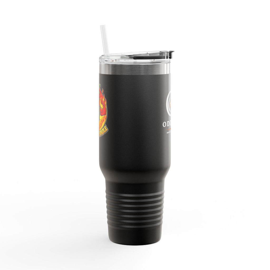 Vaso térmico de 40 oz - "Demasiado caliente para tocar"