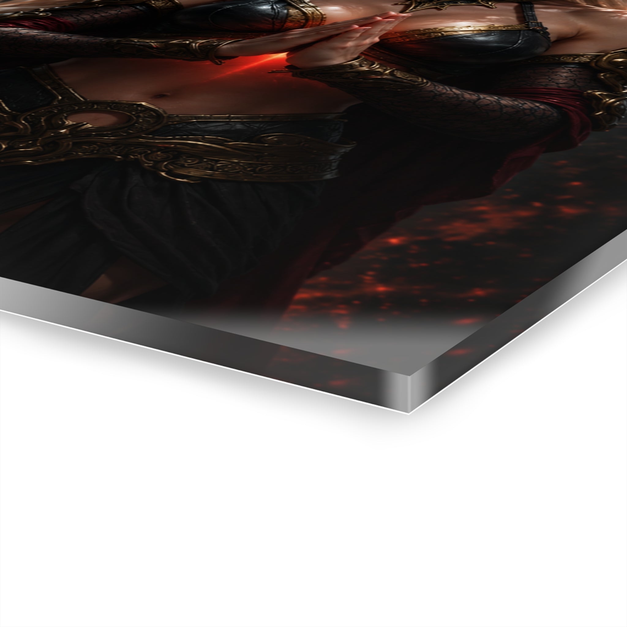 Dark Sorceress Acrylic Print #1 – Premium Fantasy Wall Art