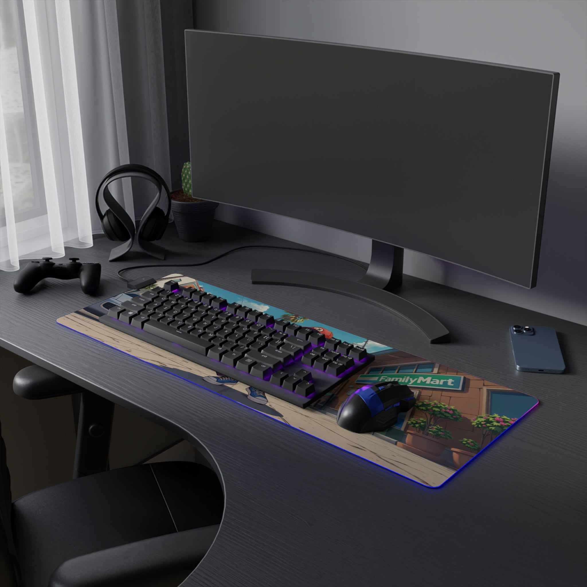 Urban Sweet Wise - LED Gaming Mouse Pad