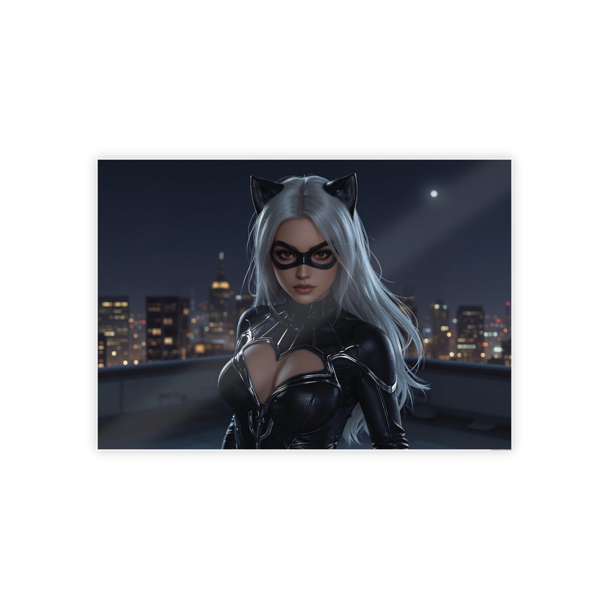 Catt de Luna 46.8" x 33.1" (Horizontal) Glossy
