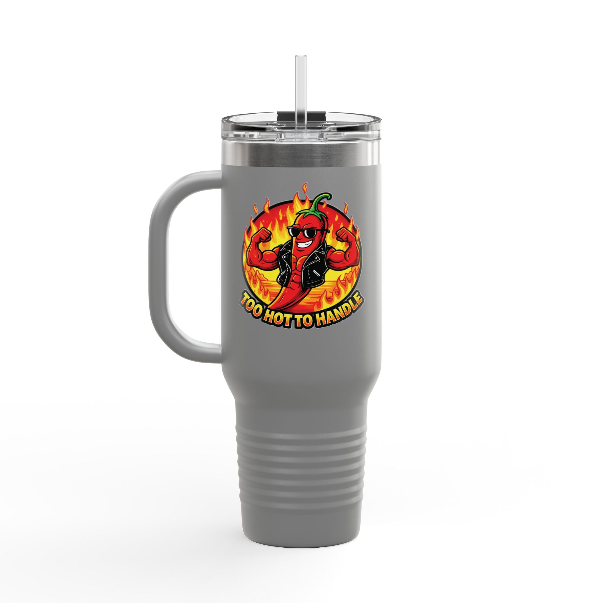 Geïsoleerde reismok van 1,2 liter - "Te heet om vast te pakken" 